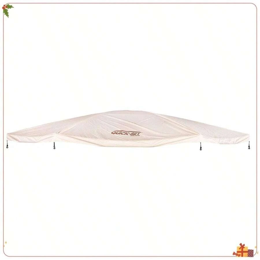 Quick-Set Escape Sky/Sky Camper Screened Gazebo Canopy Rain Fly, Tan - Nhiều màu - Xem 1