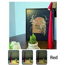 1 pièce Lampe de table à design minimaliste, veilleuse rechargeable pour la lecture et l'apprentissage, lampe de bureau à interrupteur tactile avec trois modes d'éclairage réglables. Convient pour la chambre à coucher, le bureau, la décoration et l'éclairage du salon.