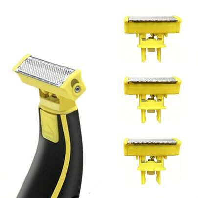 1/2/3/4 piezas de cabezales de repuesto para afeitadoras, adecuados para las afeitadoras One Blade para hombres, cuchillas de repuesto para máquina de afeitar