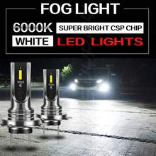 CHUSYYRAY FOR  2 2007-2015 2x H7 Headlight Conversion Kit LED Bulbs White Light 6000K - H7 - 查看 10