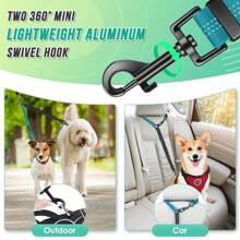 Large Dog Leash Anti-Pulling Retractable Pet Leash, 2-In-1 Design, 2 Colors
