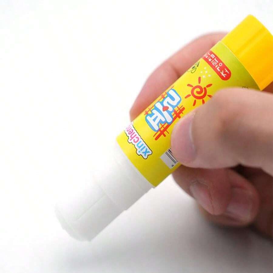 1/5PCS High Viscosity Solid Glue Stick Adhesive Home Office Glue Sticks For DIY Art Paper Card Photo Stationery - Multicolor - View 1