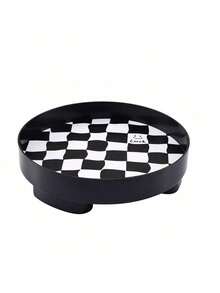 1 bandeja de decoração simples e elegante, porta-chaves de entrada, vaso, penteadeira, organizador de perfumes e cosméticos