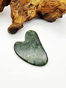 Zestaw 1/2 szt. wałka jadeitowego i gua sha, masażer do twarzy z narzędziem do skrobania gua sha, odmłodzenie twarzy i szyi, usuwanie zmarszczek i opuchlizny wokół oczu, uroda, produkty do pielęgnacji skóry, spa, pielęgnacja ciała, narzędzia do pielęgnacji skóry, pielęgnacja twarzy, akcesoria kosmetyczne, masaż, narzędzie do masażu twarzy, wałek do twarzy