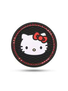 2件装Kitty Cat硅胶汽车杯架杯垫 水钻装饰PVC防滑垫 隔热垫 汽车内饰配件 - 彩色 - 查看 16