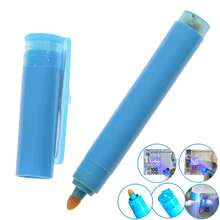 1 Unidade Caneta Detectora de Notas Falsas Identificador de Dinheiro Falso Caneta Euro Cor Aleatória Volta às Aulas - Multicolorido - Visão 1