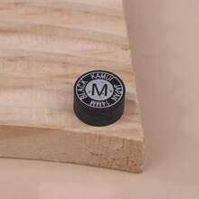 1pc 14mm Japanese Style Billiard Cue Tip, High Quality Pool Cue Tip For 9-Ball And Snooker, Hard & Soft Tips