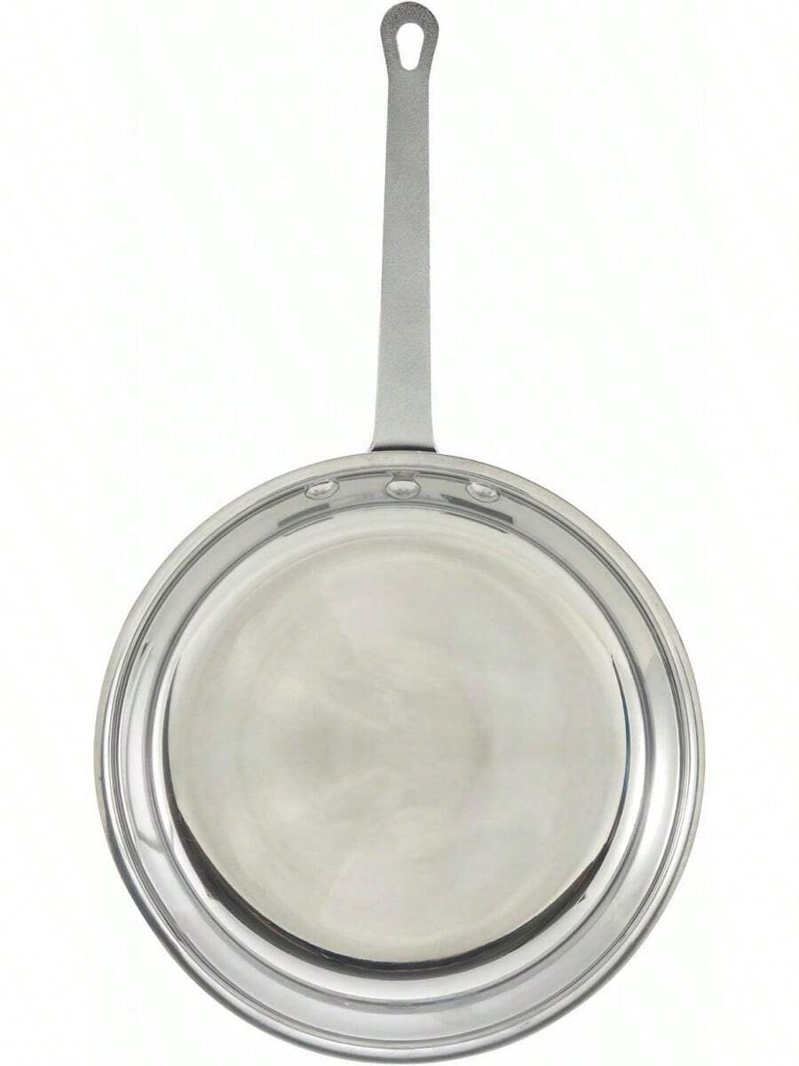 Winco Commercial-Grade Aluminium Fry Pan/Skillet' Mirror Finish' 7"