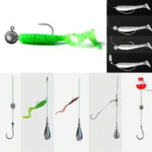 OPQ 72/115/175/369pcs Fishing Lures Kit, Tackle Box Including Animated Lure,Crankbaits,Spinnerbaits,Soft Plastic Worms, Topwater Lures,Hooks,Saltwater & Freshwater Fishing Gear For Bass,Trout, Salmon.