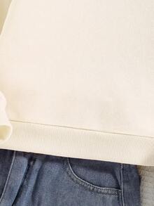 Felpa con cappuccio calda da ragazza con stampa di tartaruga marina a cartone animato