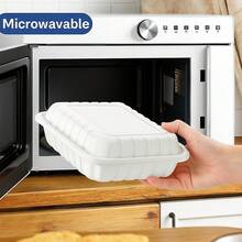25/50pcs 1-Compartment Clamshell Food Containers, 9x9in Disposable Takeout Boxes With Hinged Lids, Freezer And Microwave , For Meal Prep, Pasta, Salad, Sandwich - 9x9 Inch 1-Compartment - 查看 5