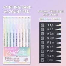 Set de stylos de papeterie mignons de 19 couleurs, idéal pour les notes artistiques, la peinture, le dessin, le coloriage, le surlignage, le marquage. Convient pour les journaux et les artisanats DIY pour la rentrée scolaire