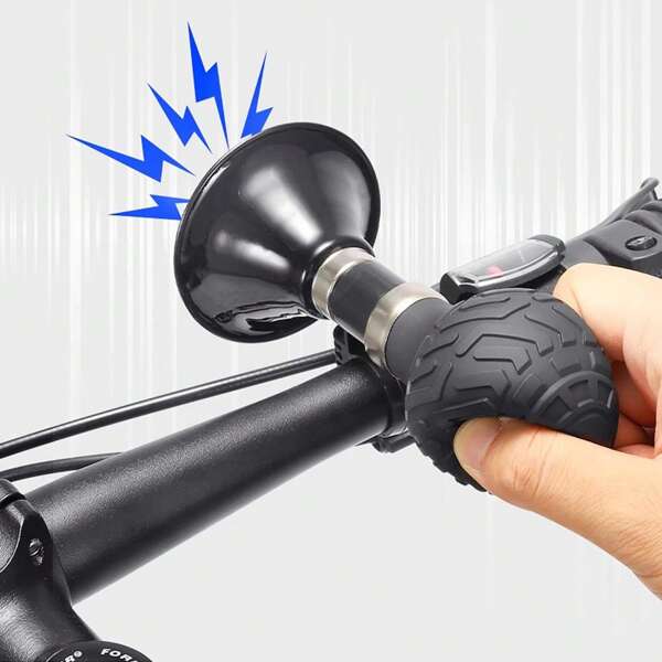 1pc Bike Horn For Mountain Bicycle Clear Sound Retro Bike Bell Antirust Bike Bells For Mountain And Road Bicycle