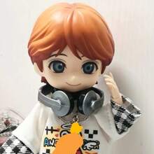 迷你 BJD 娃娃耳机装饰配件，酷炫学院风格耳机装饰模型，高品质装饰配件，是送给娃娃或朋友生日/节日的理想礼物 - 彩色 - 查看 5