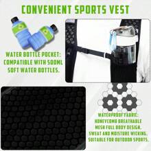 Running Hydration Vest Backpack Lightweight Running Vest Women Men,Reflective Camel Hydration Water Backpack For Cycling Hiking Marathon(Only Backpack Without Bladder)
