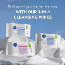 Refreshing Cleansing Wipes Normal Skin And Comination Skin (40 Wipes)  Pnt-Ased Up Remover Face Wipes  Gentle Yet Effective Up Removal 783553