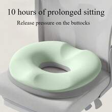 1PC Ergonomic Donut Cushion For Office Chair - Soft Support Pillow With Hip & Waist Protection, Postpartum, 10-Hour Prolonged Sitting, Driving & Desktop Work, Machine Washable Polyester, Seating Comfort Enhancement, Modern Cushioned Design, Soft Material Chair Cushion Seat Cushion Chair Pillow Cushions Gaming Chair - Multicolor - View 4