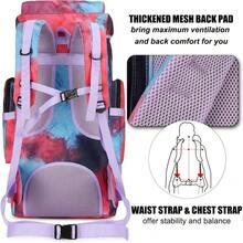 Local Delivery--Hiking Backpack For Men 70L/100L Camping Backpack Military Rucksack  3 Days Assault Pack For Climbing