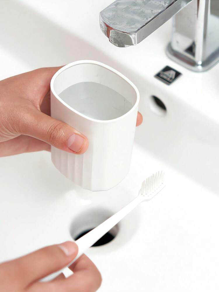 Toothbrush Cup Transparent Toothbrush Case Portable Toothpaste Storage Travel Wash Cup For Business Back To School Home Travel Essential Accessories - Multicolor - View 5