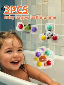 3 szt. przyssawek spinnerów, spinnerów dla niemowląt, spinnerów, zabawek sensorycznych, wczesnej edukacji, zabawek do kąpieli, krzeseł do jadalni, zabawek, prezentów urodzinowych dla chłopca i dziewczynki, odpowiednich do codziennego użytku, zabawek, zabawek do kąpieli, krzeseł do jadalni, zabawek, prezentów urodzinowych dla chłopca i dziewczynki, odpowiednich do codziennego użytku niemowląt