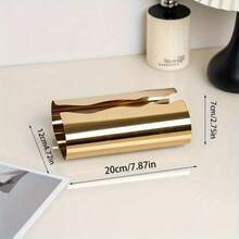 1 Piece Simple Tissue Box Tissue Holder Napkin Drawer Home Table Decoration Suitable For Cafe Tissue Storage Box Hotel Tissue Dispenser - Multicolor - View 3