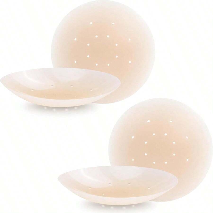 Cake Nipple Covers Non Adhesive Silicone Nipple Pasties For Women Reusable Nipple Covers No Show - Small(FitsAA-Acups) - View 1