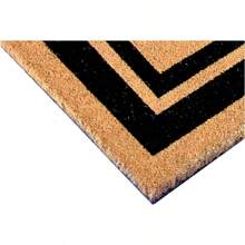 Calloway Mills 152962436B Black Border 24 X 36 Monogr Doormat Letter B