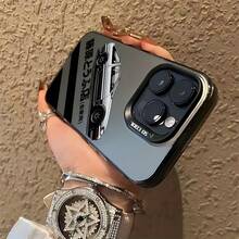 Funda de Teléfono Anime  Compatible con los Modelos de  16, 15, 14, 13, 12, 11 Pro Max, X, XR, XS Max, 8 y 7 Plus, con Panel Trasero Mate a Prueba de Golpes - Mezcla de colores - Ver 4