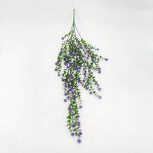 2pcs Artificial Green Vine Money Leaf, 69 Mesh Eucalyptus Camellia Vine, Small Lotus Vine, Artificial Flower, White, Red, Yellow, Artificial Green Vine Money Leaf, 30 Inch Vine Flower, Suitable For Wedding Decoration, Home Decoration, Yard Decoration, Home Decoration,Fake Plants
