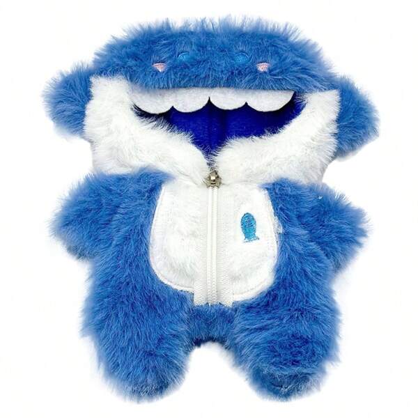 (Only Clothes, No Doll !!!) 17 Cm First Generation Doll Clothes Cute Shark Hoodie Jacket Pajamas Doll Outfit Clothes Accessories Outfit Set