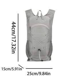 轻便骑行背包，男士适用，是户外运动、徒步旅行和登山的理想之选。便携，男女通用设计，是旅行的完美伴侣。也可作为书包、返校背包使用，大容量、防水、轻便、可折叠，经典休闲风格，适合男孩、男士、教师，是返校、开学第一天、大学、户外活动、旅行、野餐、运动场馆和健身的理想之选。