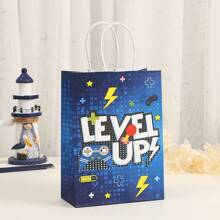 12 piezas Bolsas de regalo con tema de videojuegos, bolsas de compras, bolsas de embalaje