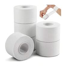 1 rotolo 3,8*914cm Nastro bianco e colorato con bordo facile da strappare, per protezione di polso e caviglia, fissaggio muscolare