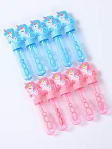 10Pcs Empty Unicorn Pattern Bubble Tubes(Bubble Liquid Is Not Included),Thick Plastic Party Bubble Stick ,Durable Reusable Bubble Soap Bottle,Unicorn Party Favors & Decorations,Unicorn Party Supplies,Outdoor Party Decoration,Bubble Birthday Party Gift,Gender Reveal Party Decor,Birthday Decorations,Babyshower Supplies,Wedding Decor,Wedding Items,Bridal Shower Favors,Holiday Party Supplies