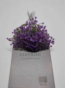 3/10/15/30/40 Piezas de Flores Artificiales de Respiración de Bebé Gypsophila Falsa que ofrecen un toque realista. 28 Cm. Para arreglos florales de bodas, decoraciones de fiestas, cumpleaños, adornos de jardín al aire libre, decoraciones para el Día de la Madre, decoraciones para el Día de San Valentín. Regalo. Decoraciones de graduación.