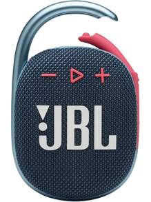 JBL Altavoz Bluetooth portátil mini JBL Clip 4 - Gran audio y graves potentes, mosquetón integrado, resistente al agua IP67 y al polvo, 10 horas de autonomía, altavoz para uso doméstico, exterior y viajes