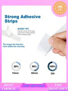 Double-Sided Hook And Loop Fastener Tapes With Adhesive Backing, Friction-Free, Suitable For Carpets, Window Screens, Hanging Decorations, Car Accessories, Sofa Cushions, Sockets, Tablecloths, Remote Controls And Various Other Items