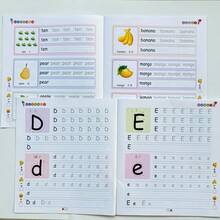 2 Books/Set English Tracing Books - ABC Writing Practice Workbooks - Handwriting Exercises - Learn To Write Alphabe - White - View 3
