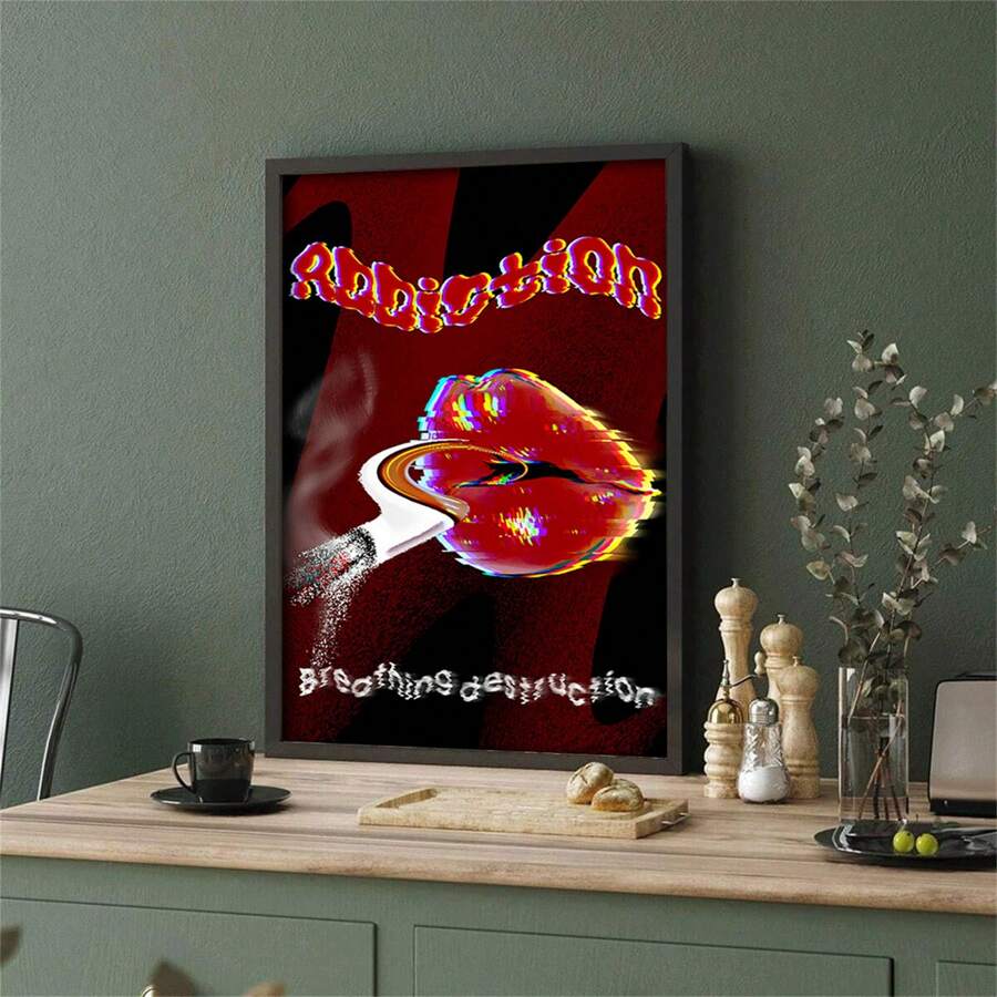 1PC Music Inspired Vinyl Album Poster | Printable | Downloadable | Music | Wall Art | Poster, For Home, Office, Living Room, Bedroom, Festival Gift Idea - Multicolor - View 1