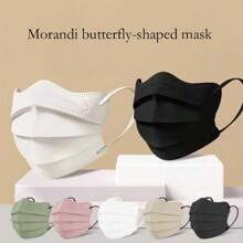 50 Pieces Of Butterfly-Shaped Beauty Protective Face Masks. Each Piece Of The Multi-Color Expandable Face Mask Is Individually Packaged To Meet The Needs Of People Who Pursue Both Aesthetics And Personalization While Protecting Their Health.