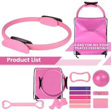 Bộ 13 món ABAHUB Home Pilates Essentials - Hồng - Xem 3
