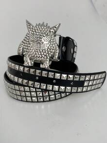 Thắt lưng Punk hình đầu lâu đính đá mới năm 2025, dây xích eo kiểu Gothic Y2K có thể tháo rời, phong cách đường phố Hip Hop, thích hợp cho mùa thu, Halloween, thu/đông, thanh thiếu niên, người trẻ tuổi, nam giới, thường ngày, ngoài trời, thể thao, kỳ nghỉ, quà tốt nghiệp, sinh nhật, mặc hàng ngày. - Nhiều màu - Xem 9