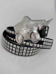 Thắt lưng Punk hình đầu lâu đính đá mới năm 2025, dây xích eo kiểu Gothic Y2K có thể tháo rời, phong cách đường phố Hip Hop, thích hợp cho mùa thu, Halloween, thu/đông, thanh thiếu niên, người trẻ tuổi, nam giới, thường ngày, ngoài trời, thể thao, kỳ nghỉ, quà tốt nghiệp, sinh nhật, mặc hàng ngày. - Nhiều màu - Xem 8
