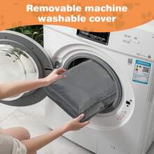 Almofada de Cama de Cachorro/Gato de Alta Densidade, Resistente a Rasgo, Anti-Arranhão, À Prova d'Água, Lavável em Máquina, Capa Removível, Antiderrapante, Várias Opções de Tamanho e Cor, Enchimento de Alta Densidade, Macio e Resiliente