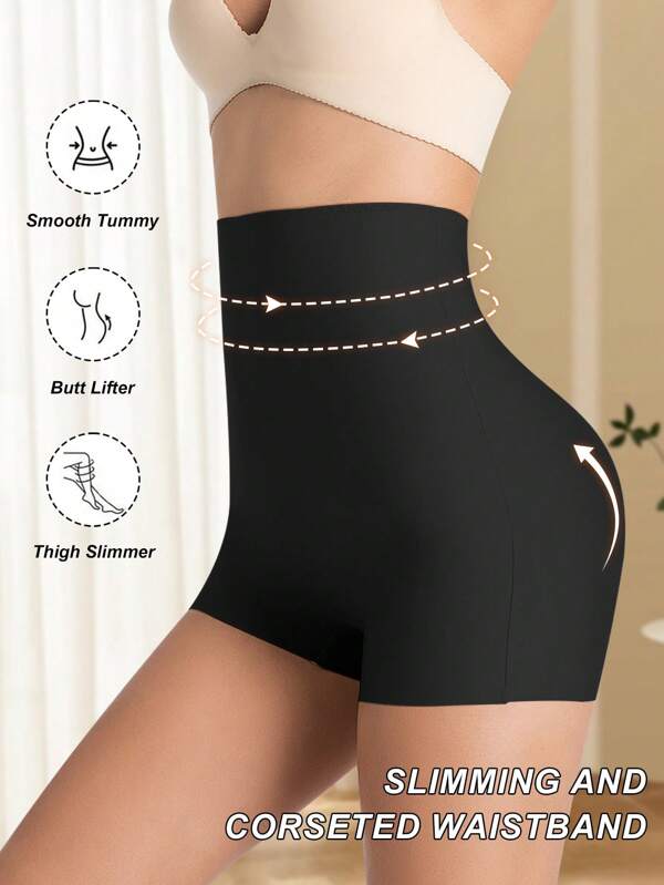 New Fashion Comfort High Waist Shaping Panties Seamless Tummy Control Panties Slimming Sheath Flat Belly Hip Butt Lifter Panty Shorts Women Underwear