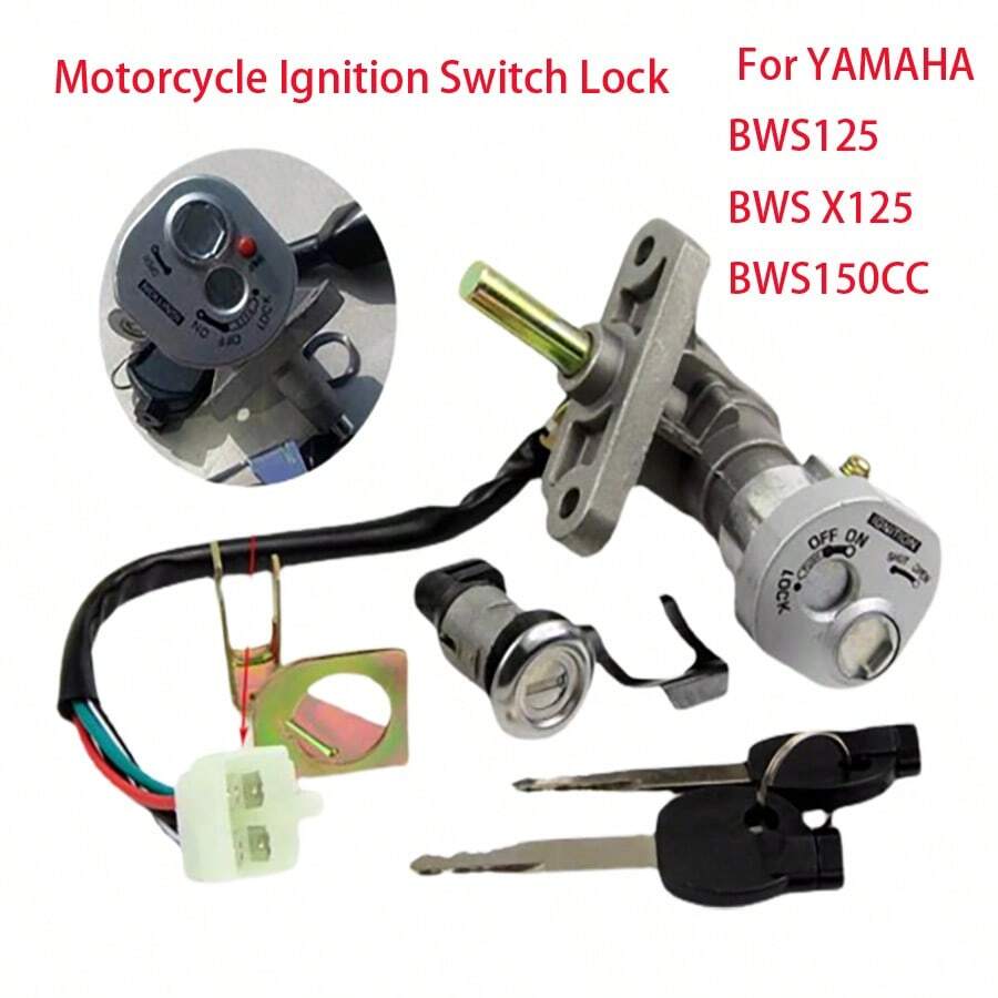 A995 Motorcycle Electric Ignition Lock For BWS125 BWS X125 BWS150CC Scooter Starter Switch Lock - A995-23 - View 1