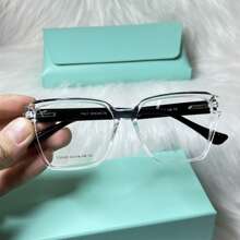 Armação Para Óculos de Grau Feminino Quadrada Retro BL5005 Estilo Clássico e Moderno