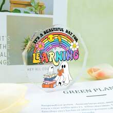 可爱的励志桌面装饰礼物，适合送给老师、朋友和万圣节装饰，少女心 - 彩色 - 查看 5