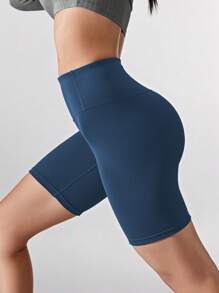 Soyun Soyun Damen Sport Shorts Mittellang Leggings weich und hautfreundlich, geeignet für Outdoor-Yoga, Sport Frühling Sommer Herbst