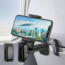 1pc Foldable & Expandable Phone Stand - Car Phone Holder - Car Accessories - 360° Rotating Multi-Use Non-Slip Mat Desk Stand, Live Streaming Travel Phone Holder, 360° Rotating Phone Stand, Selfie Tool Car Navigation Stand, Luggage Compatible Live Streaming Stand - Black/Pink/Green - Gift - Travel Essential